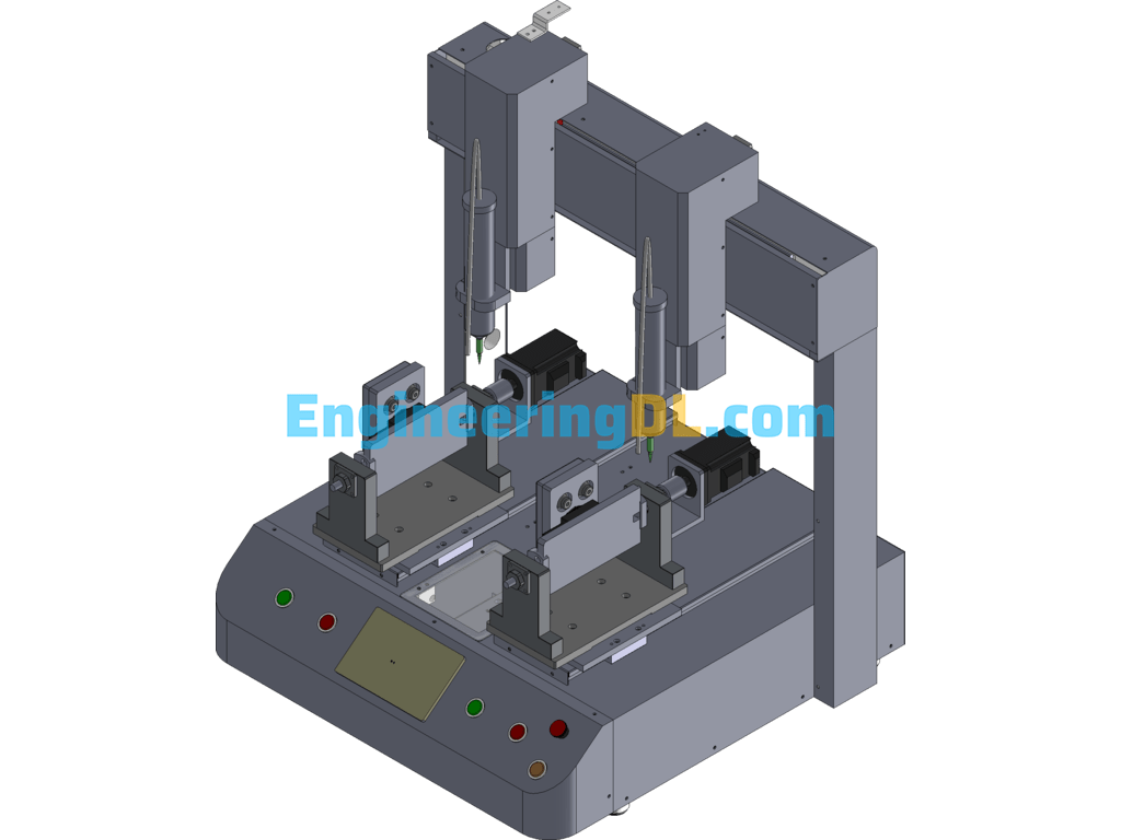 Dispensing Adapter Equipment SolidWorks Free Download