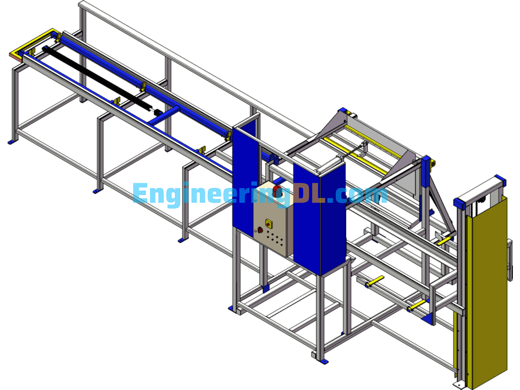 Stamping Machine SolidWorks Free Download