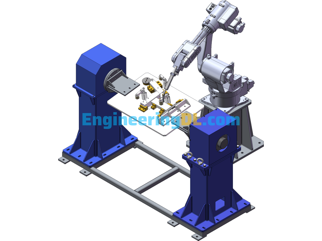 Welding Position Changer (SolidWorks, CreoProE), 3D Exported Free Download