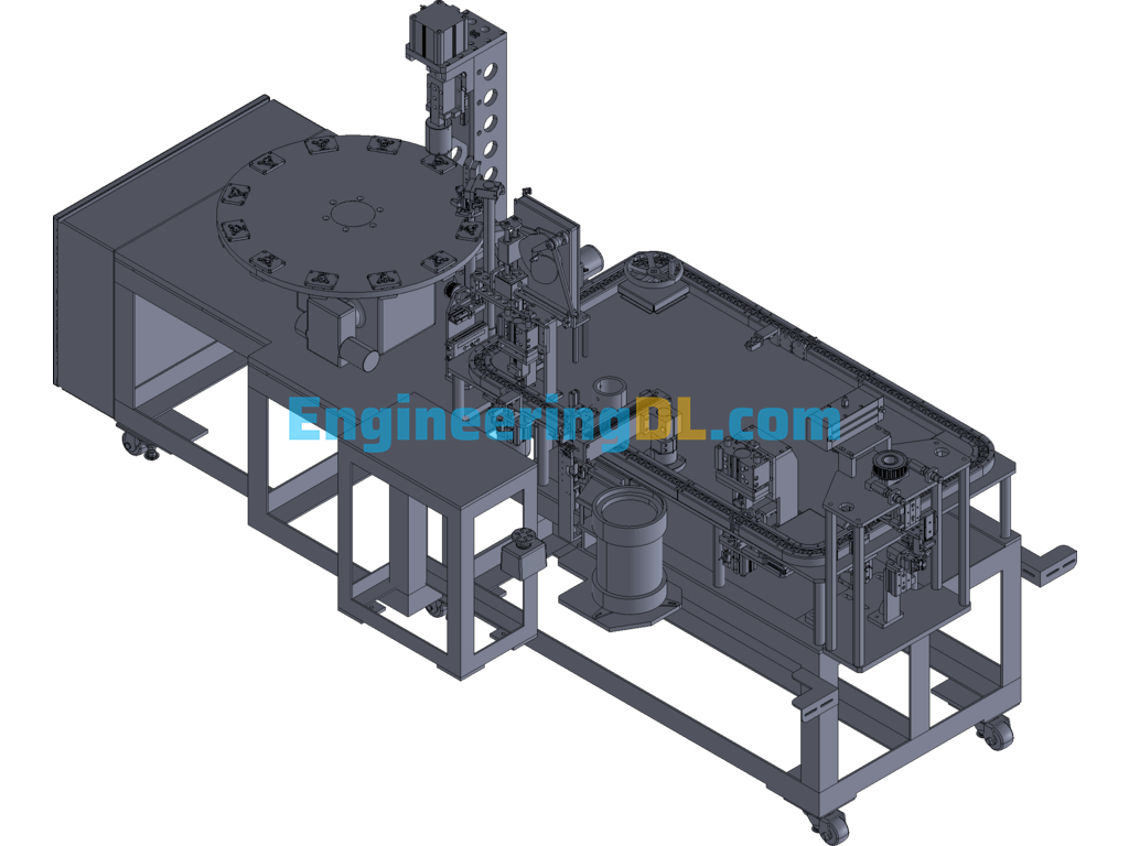 Inspection Device For Post-Welded Parts-Finished Welded Products 3D Exported Free Download