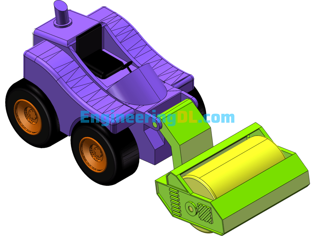Toy Compactor SolidWorks Free Download