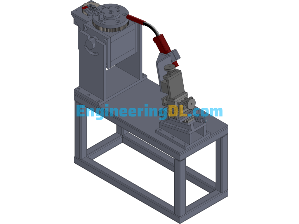 Ring Seam Welder 3D+2D+BOM SolidWorks Free Download