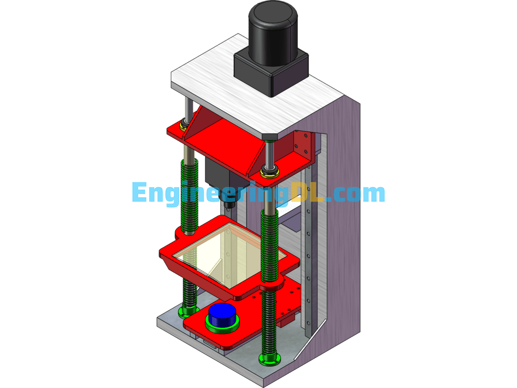 Glass Inspection Machine SolidWorks Free Download