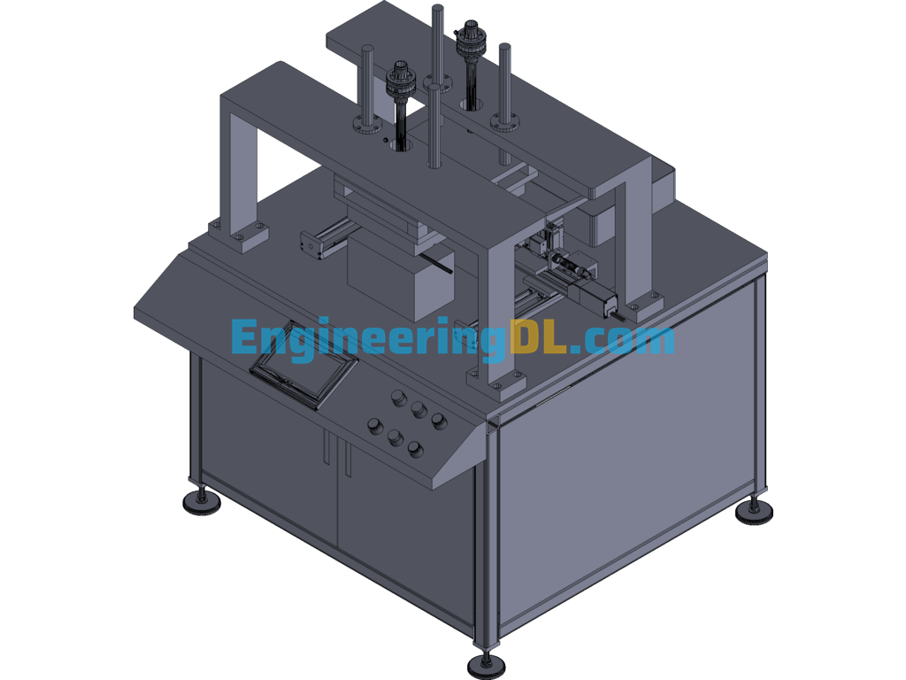 Balloon Forming Machine 3D Exported Free Download