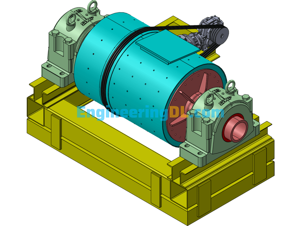 Ball Mill SolidWorks Free Download