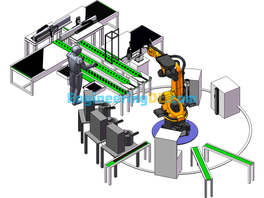Ball Valve Assembly Machine SolidWorks, 3D Exported Free Download