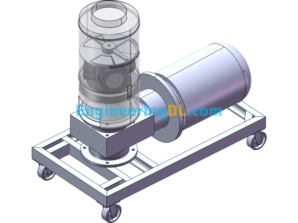 Biomass Straw Flat Die Pelletizer (Right Angle Type) 3D Model (SolidWorks Design, Sldprt-Sldasm File Provided) SolidWorks Free Download