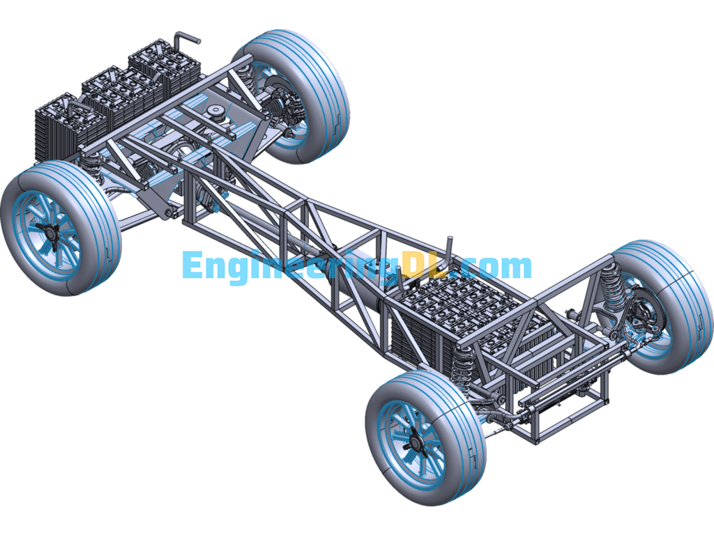 Electric Vehicle Chassis SolidWorks Free Download