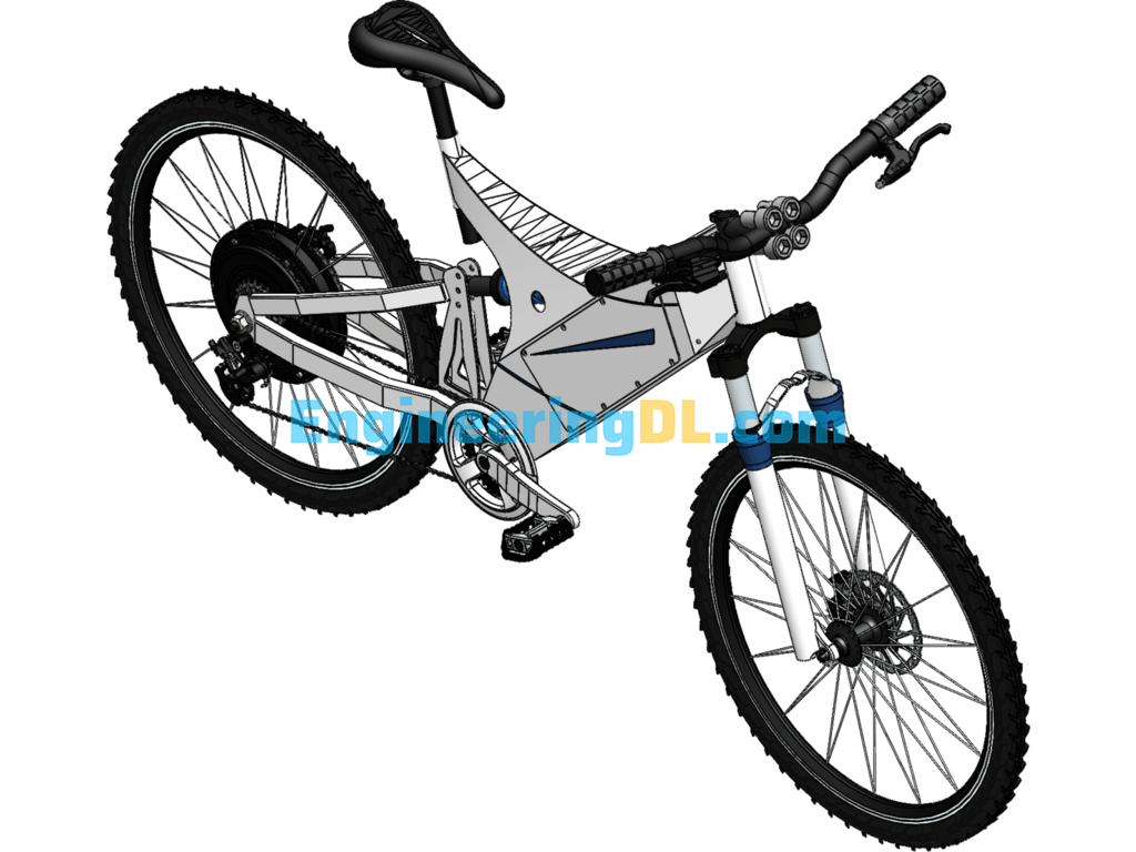 Electric Bicycle SolidWorks Free Download
