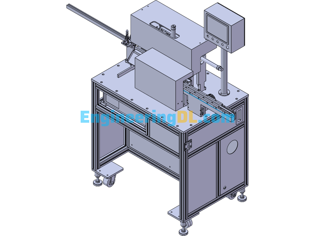 Electronic Component Performance Testing Machine SolidWorks Free Download