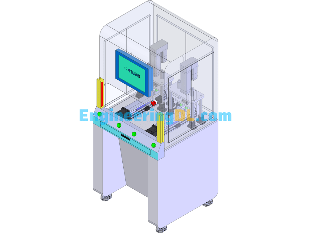 Electronic Cigarette Gas Tightness Testing Equipment SolidWorks Free Download