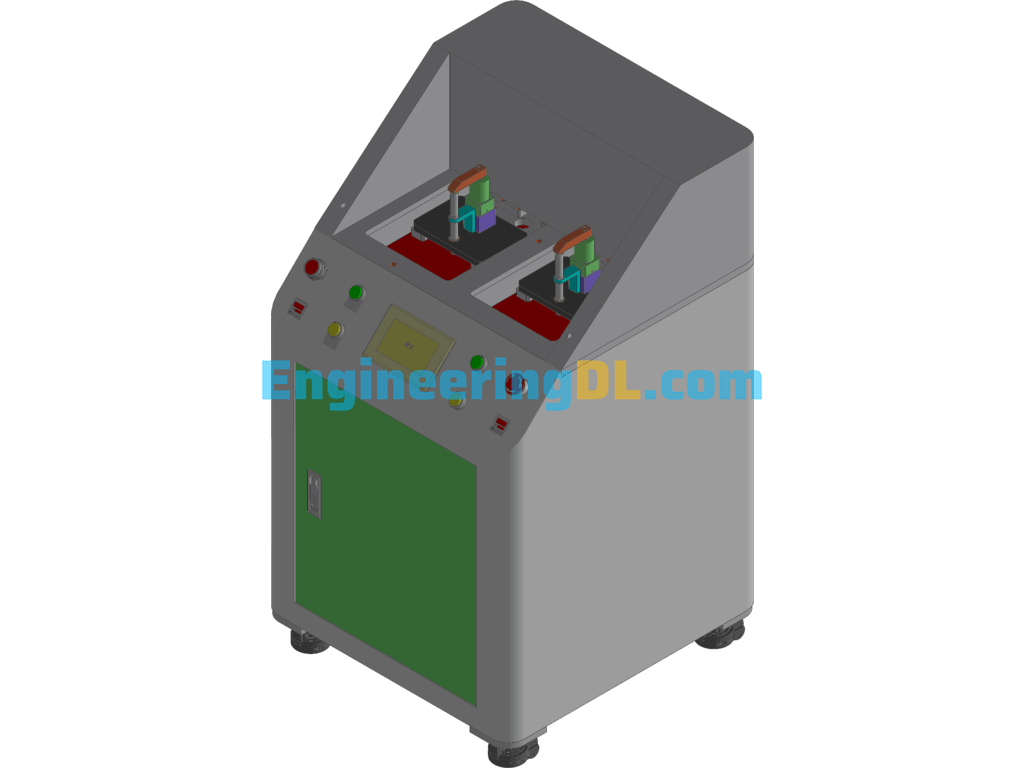 Electronic Cigarette Water Inspection Equipment 3D Exported Free Download