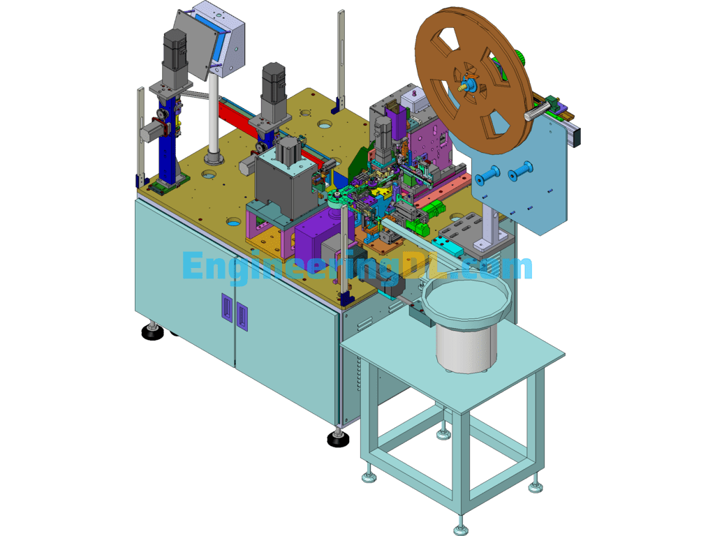 Classic Plug-In Machines For The Electronics Industry SolidWorks Free Download