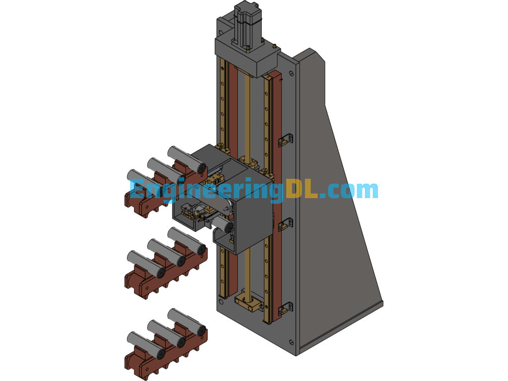 Battery Multi-Level Sorting Equipment SolidWorks Free Download