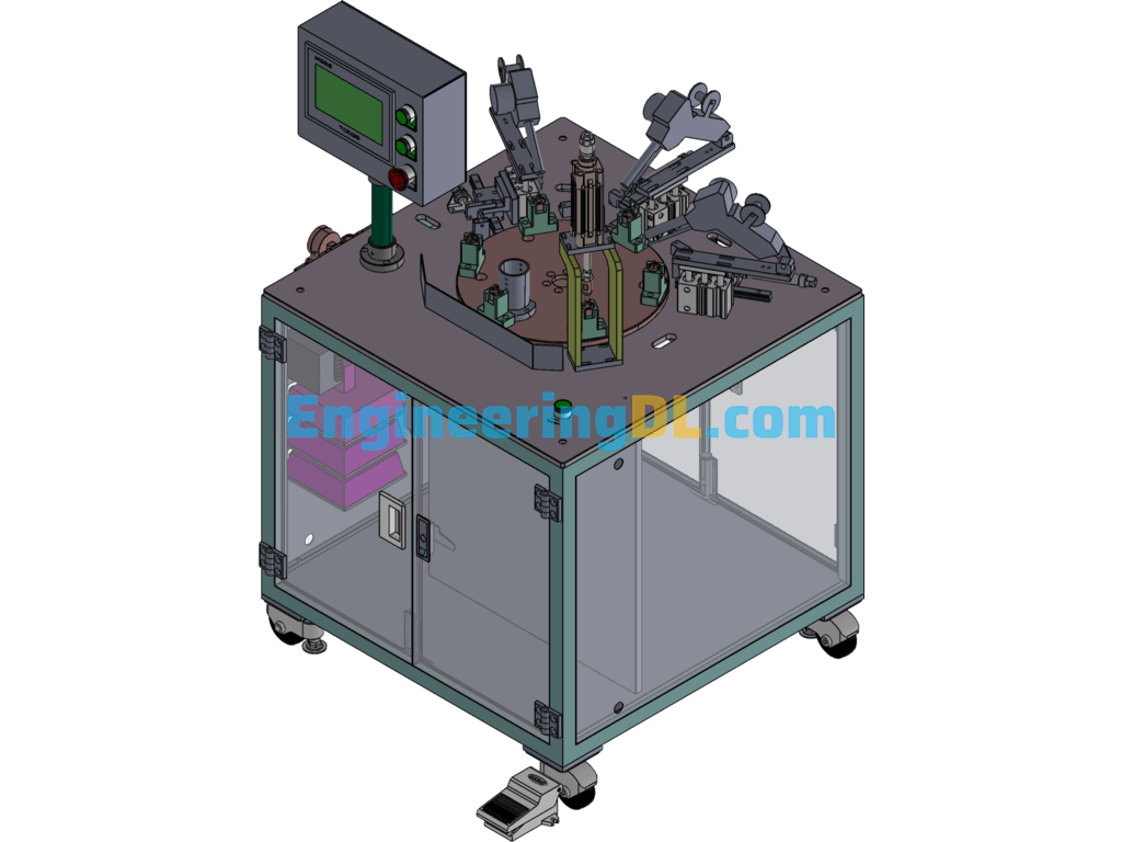 Electric Welding And Cutting Equipment-Motor Cover Set Welder SolidWorks Free Download