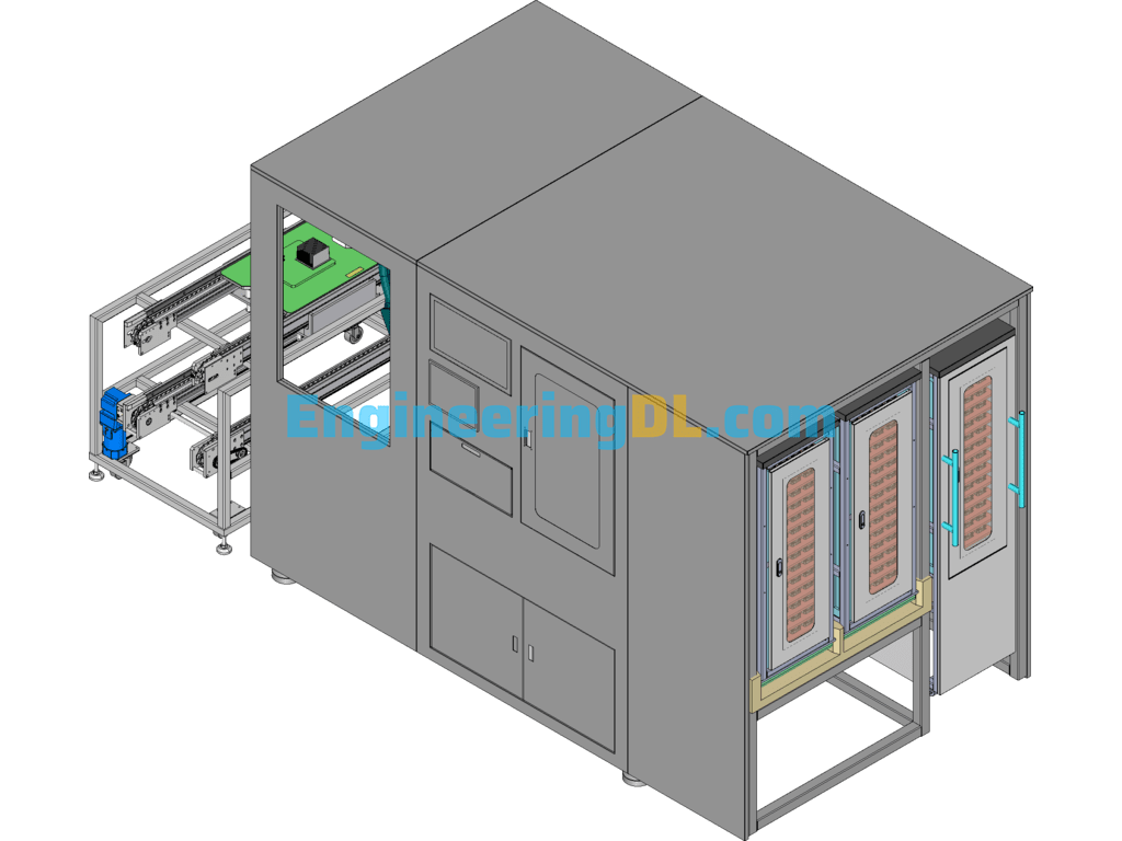 Computer Fan Loading General Assembly SolidWorks Free Download