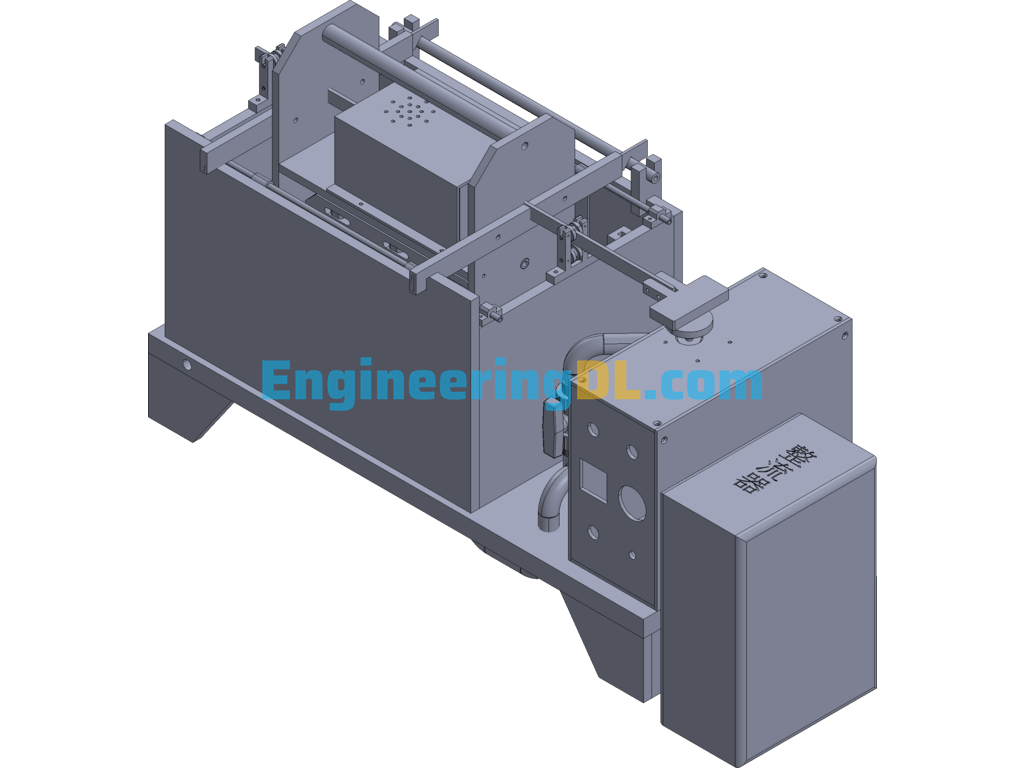 Electroplating Experimental Tank 3D Exported Free Download