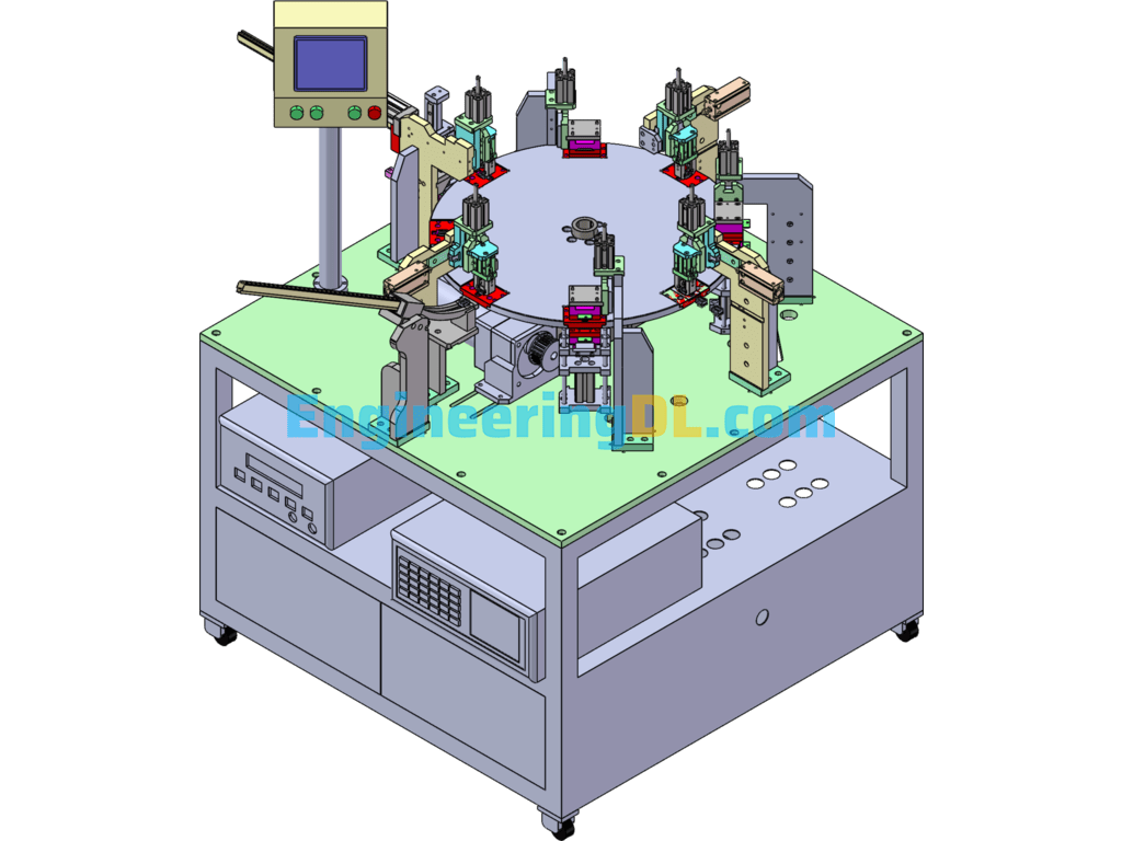Resistor Original Testing And Assembly Integration Equipment SolidWorks Free Download
