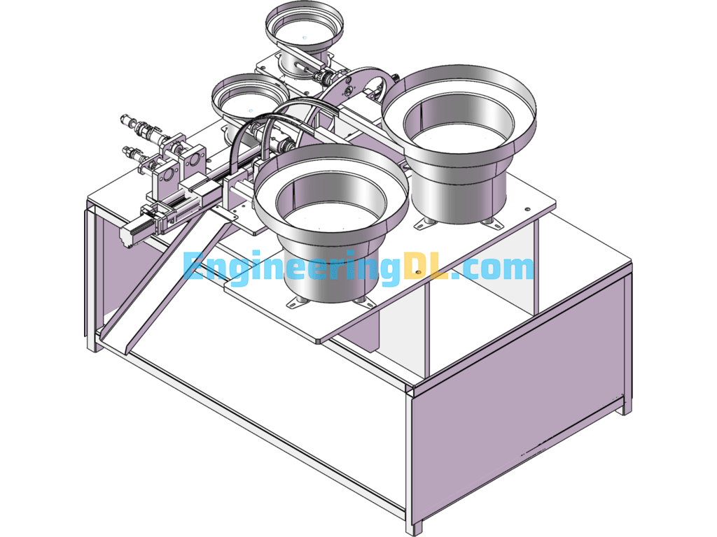 DC Motor Phase Changer Assembly Machine SolidWorks Free Download