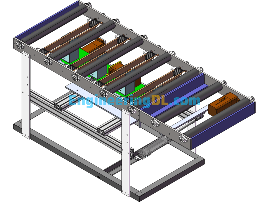 Right-Angle Corner Transfer Device SolidWorks Free Download