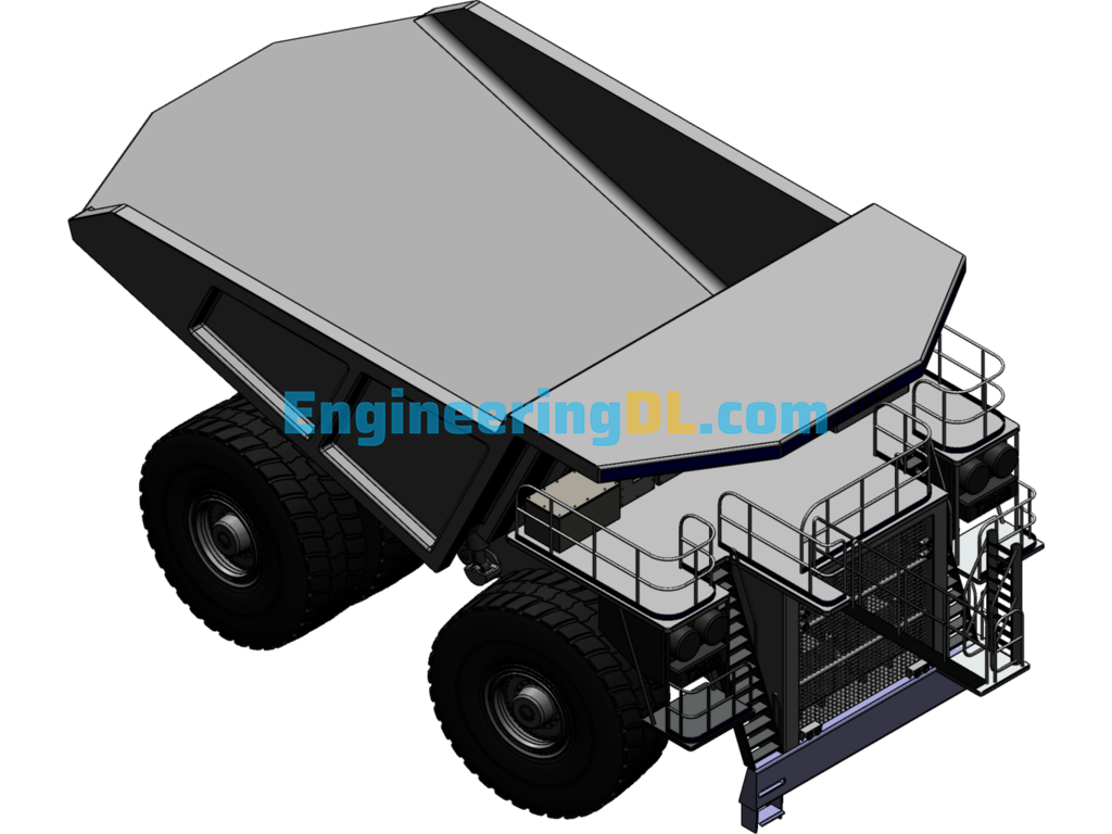 Mining Machinery Liebherr Construction Vehicles SolidWorks Free Download