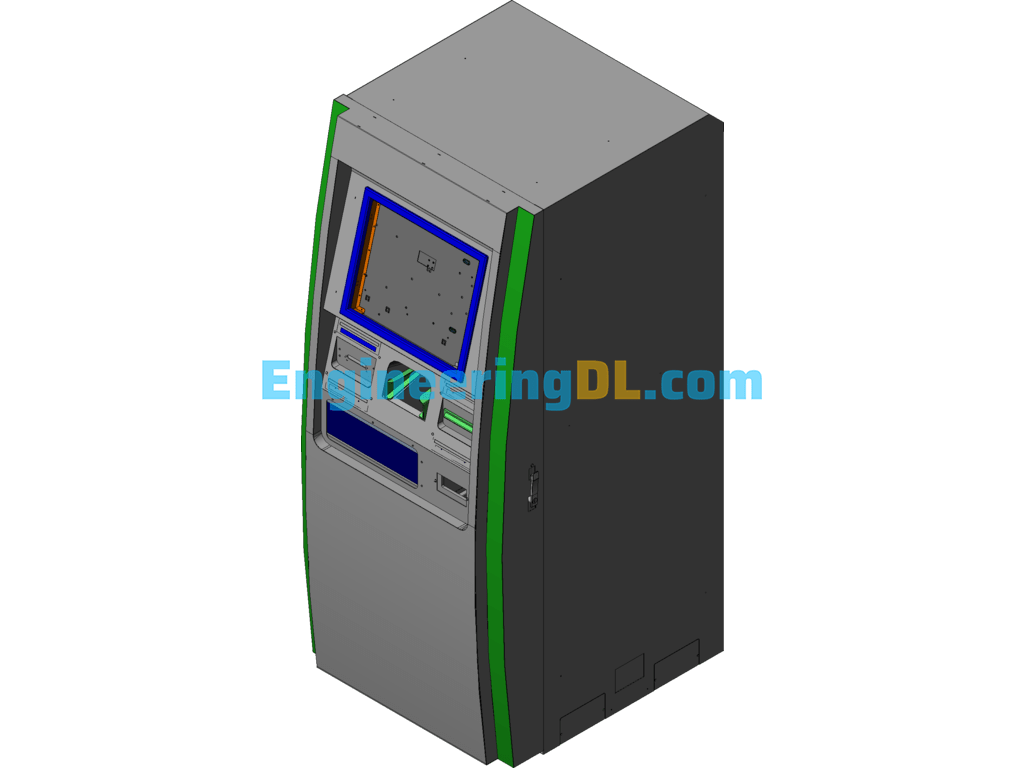 Coin Withdrawals SolidWorks, 3D Exported Free Download
