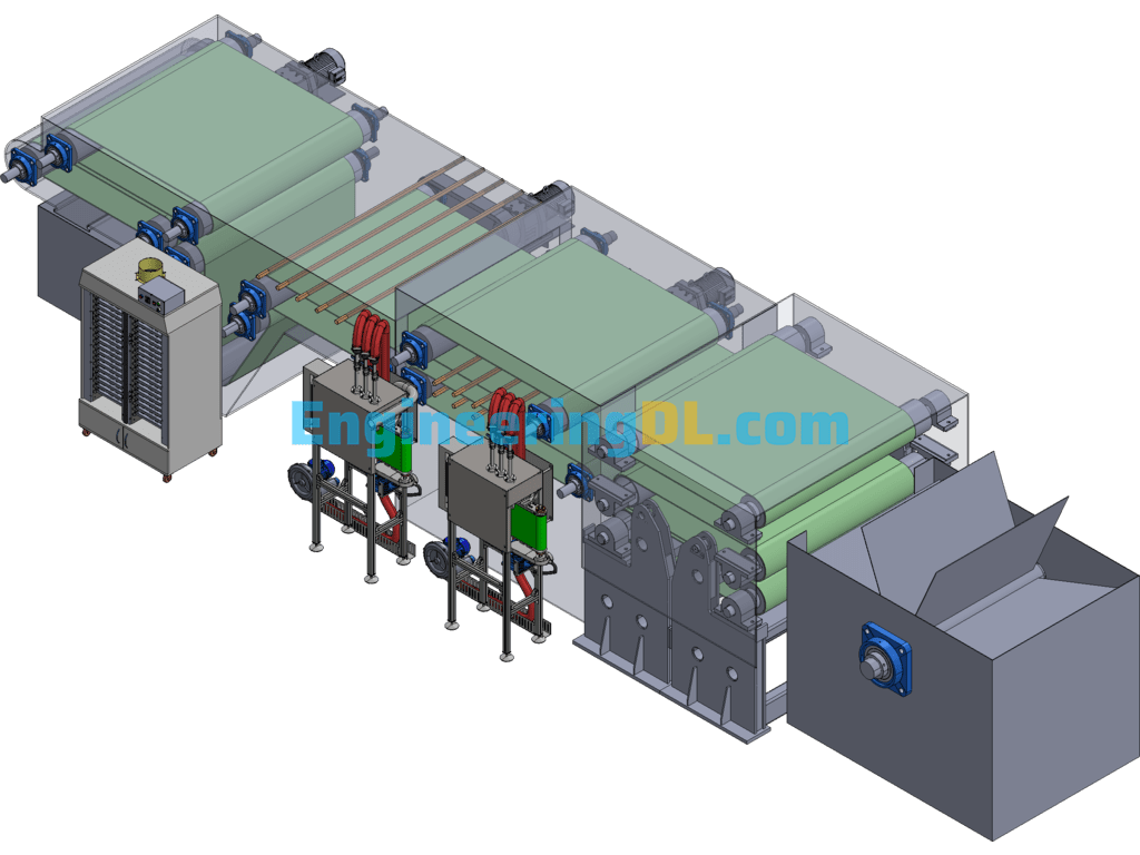 Grinding Workpiece Cleaning Equipment 3D Exported Free Download