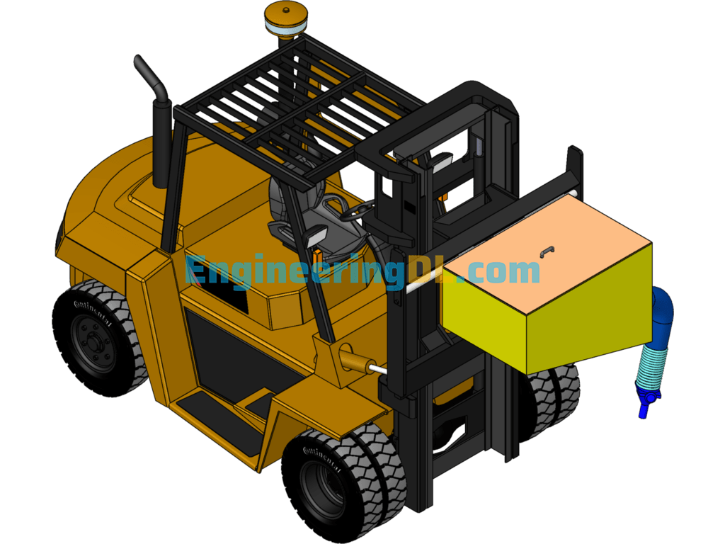 Mobile Sand Loading Truck SolidWorks Free Download