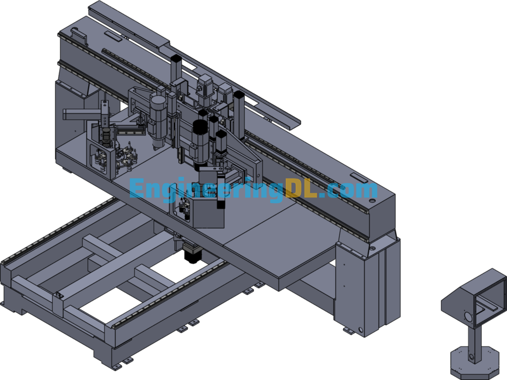 Mobile Engraving Machine SolidWorks Free Download