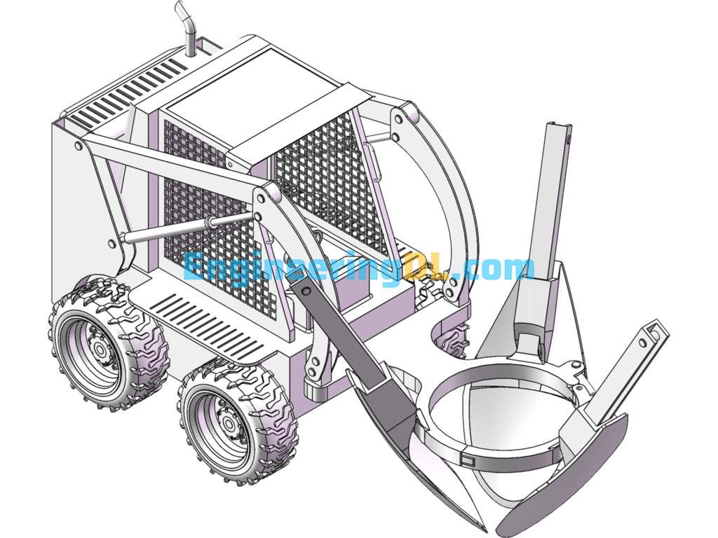 Model Tree Removal Machine SolidWorks Free Download