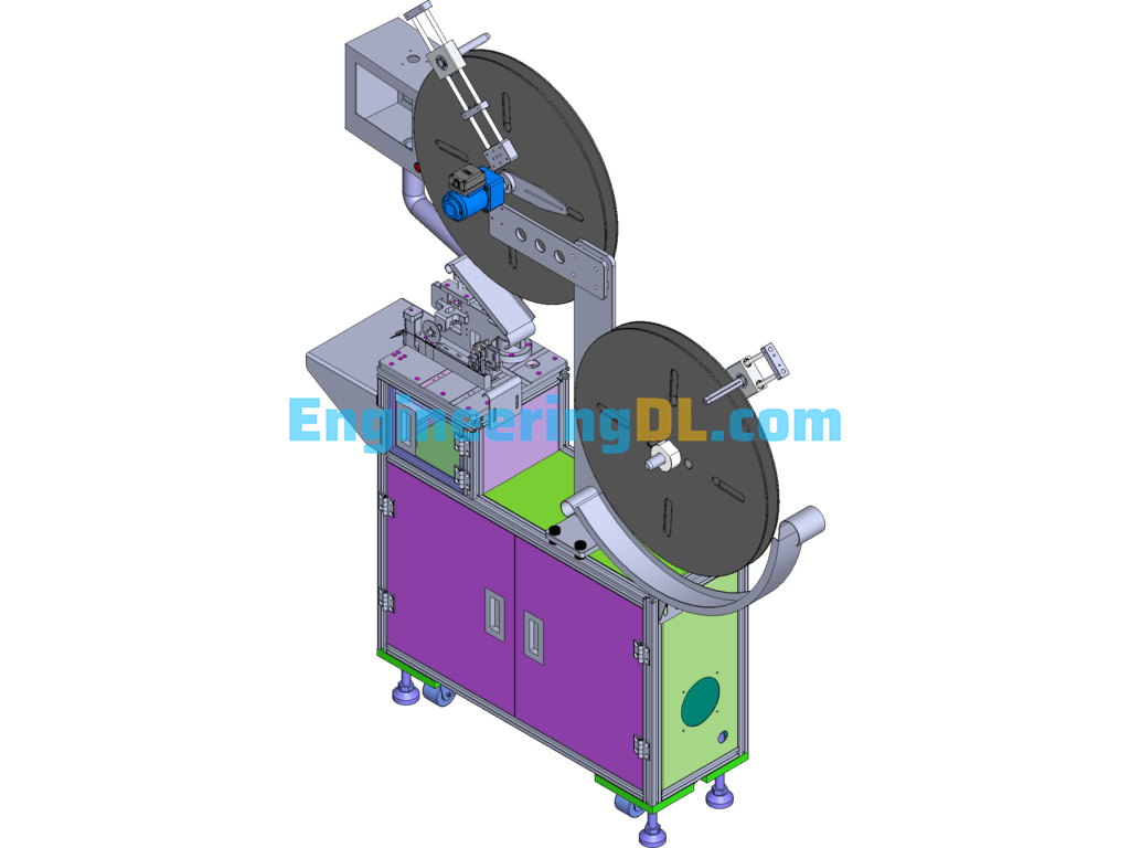 Terminal Block Automatic Cutting Equipment (Including BOM,DFM) SolidWorks, 3D Exported Free Download