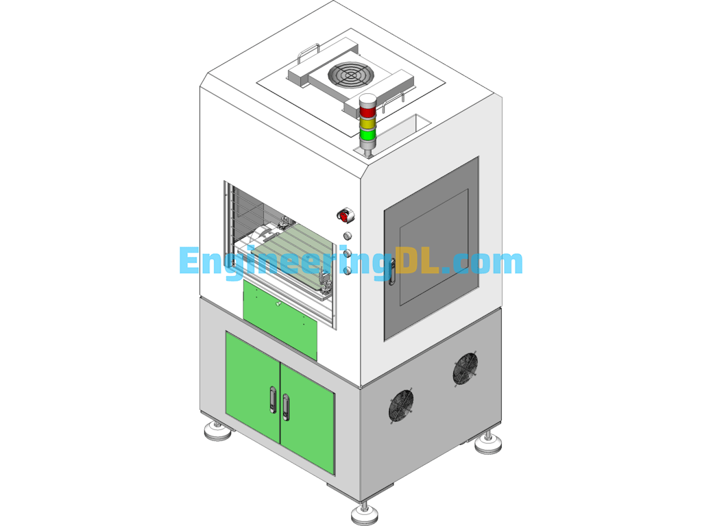 Notebook Internal Inspection Of The Presence Of Impurities Equipment (AOI) SolidWorks Free Download