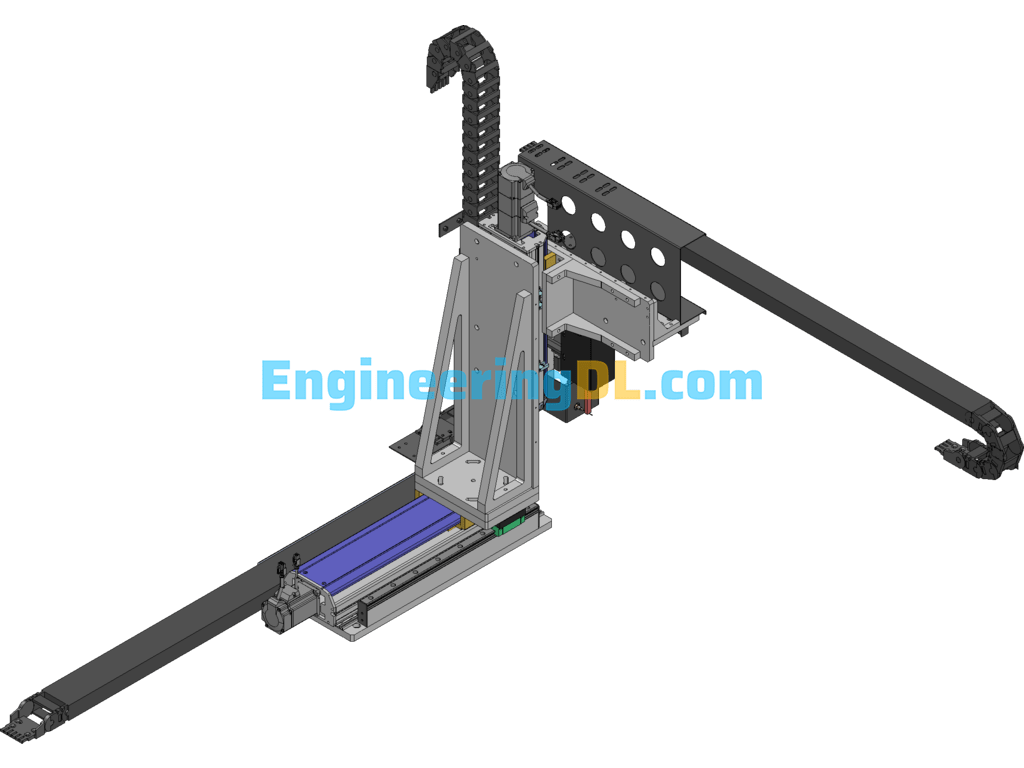 Laptop Refill Dispensing Module 3D Exported Free Download