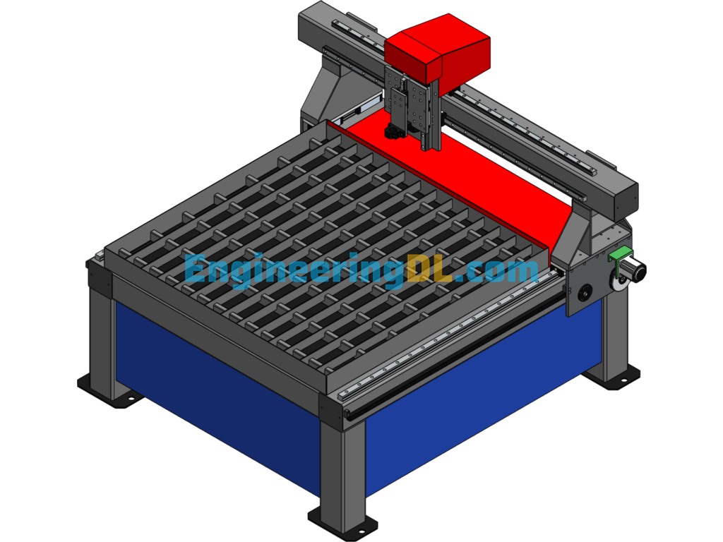 Plasma Cutting Machine SolidWorks Free Download