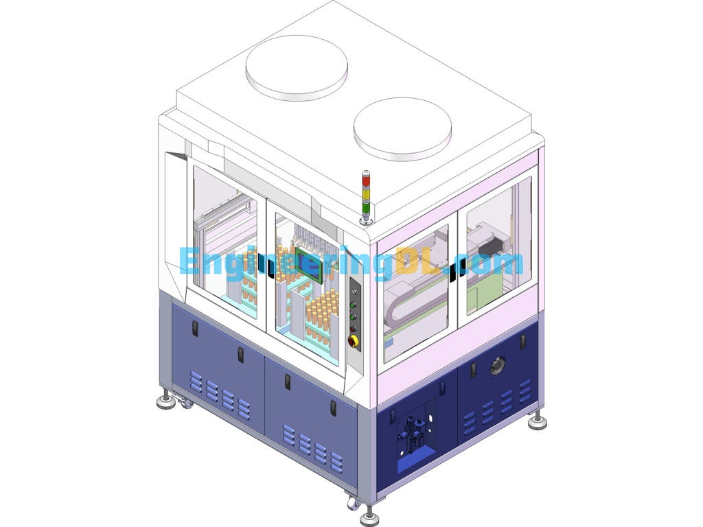 Tubular Product Cleaning Equipment SolidWorks Free Download