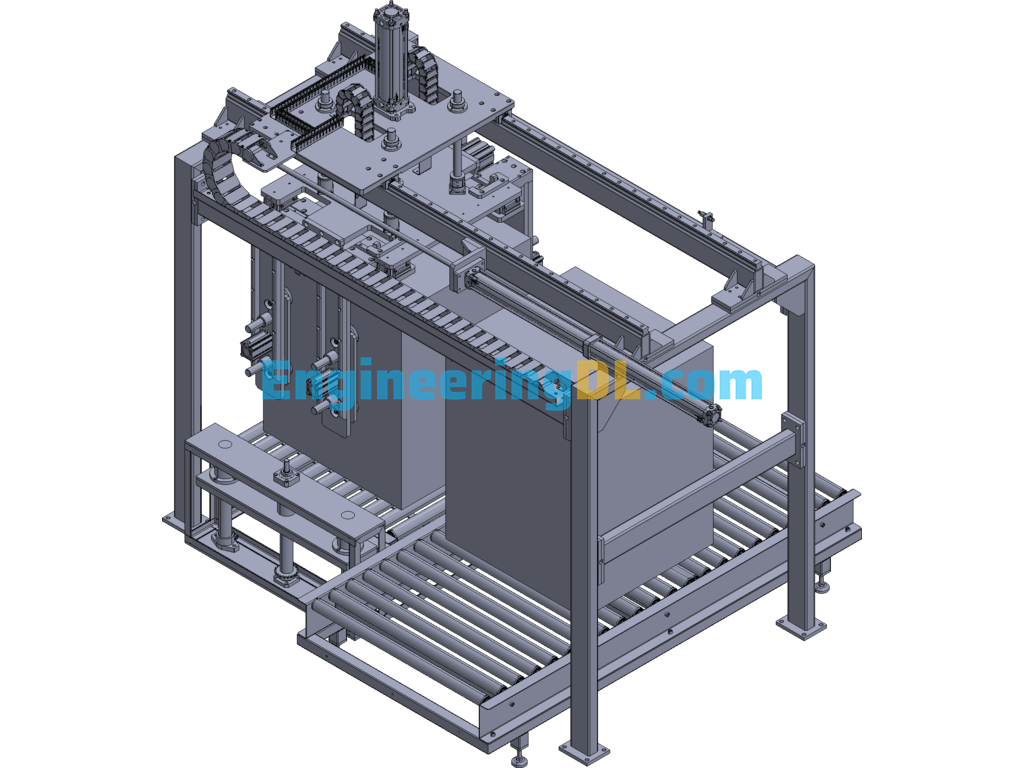 Box-Type Workpiece Transfer Manipulator 3D Exported Free Download