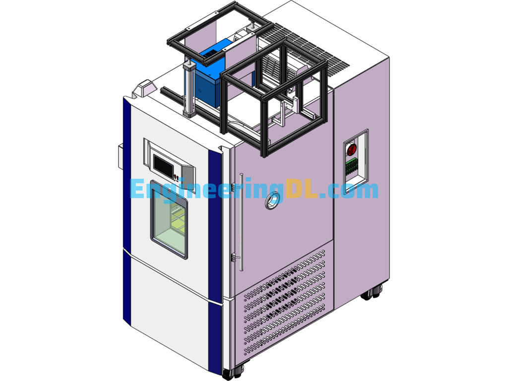 Ultraviolet Accelerated Aging Test Chamber Ultraviolet Chamber SolidWorks Free Download