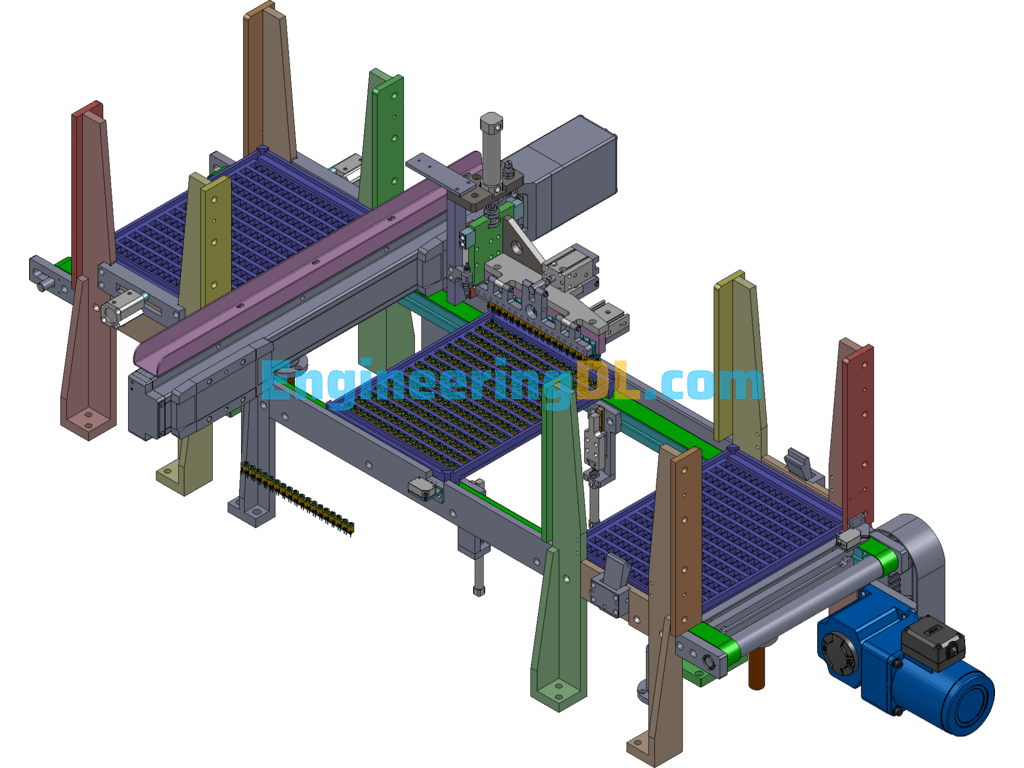 Relay Coil Auto Loading Assembly 3D Exported Free Download