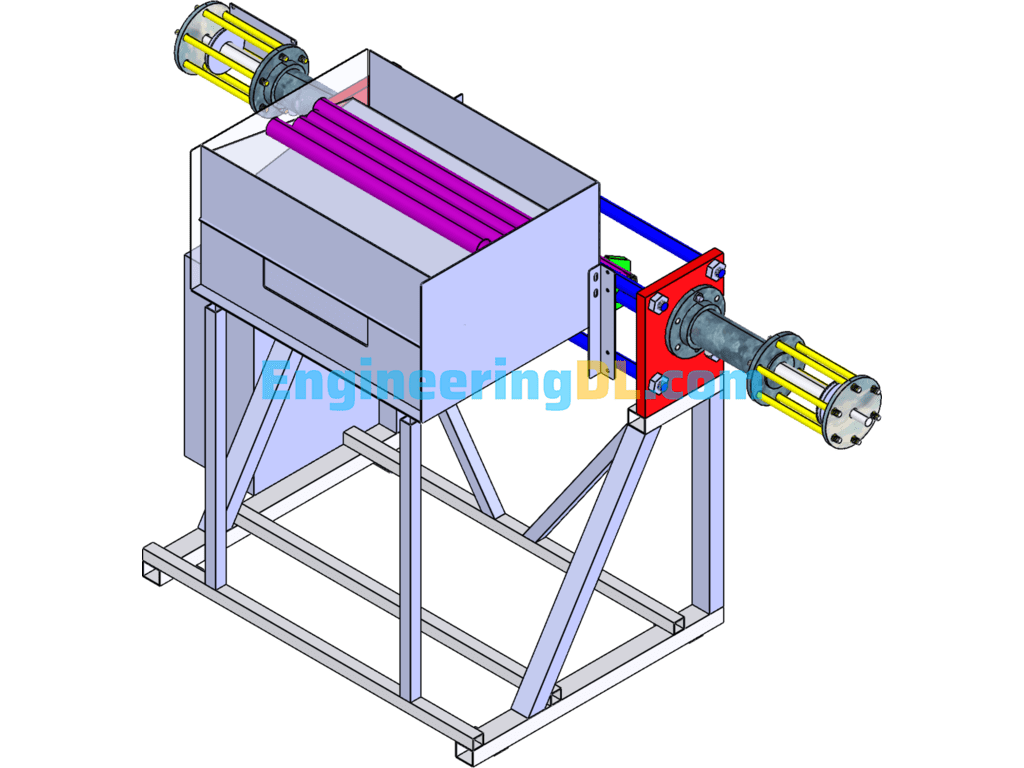 Tube Shrinking Machine SolidWorks Free Download