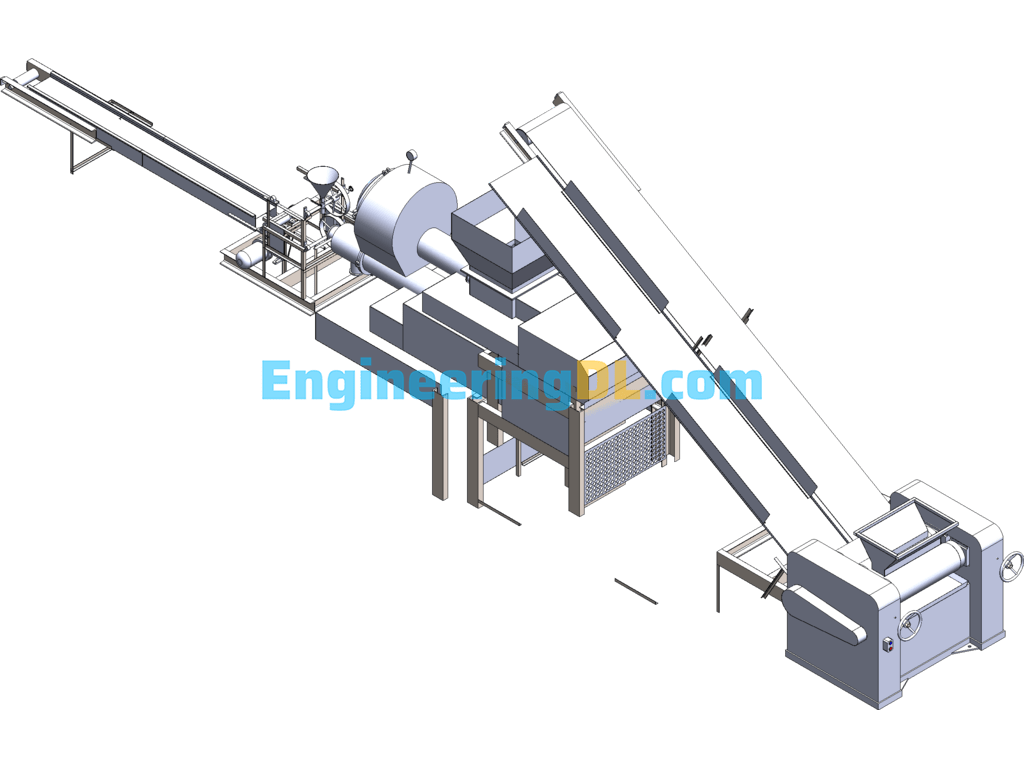 Soap And Bar Soap Production Line SolidWorks Free Download
