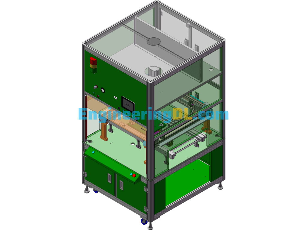 Customized Dispensing System (With DFM) SolidWorks, 3D Exported Free Download