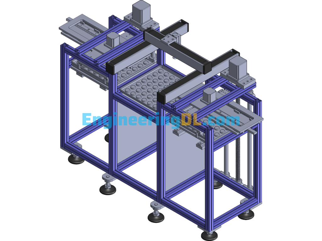Automatic Loading Machine SolidWorks Free Download