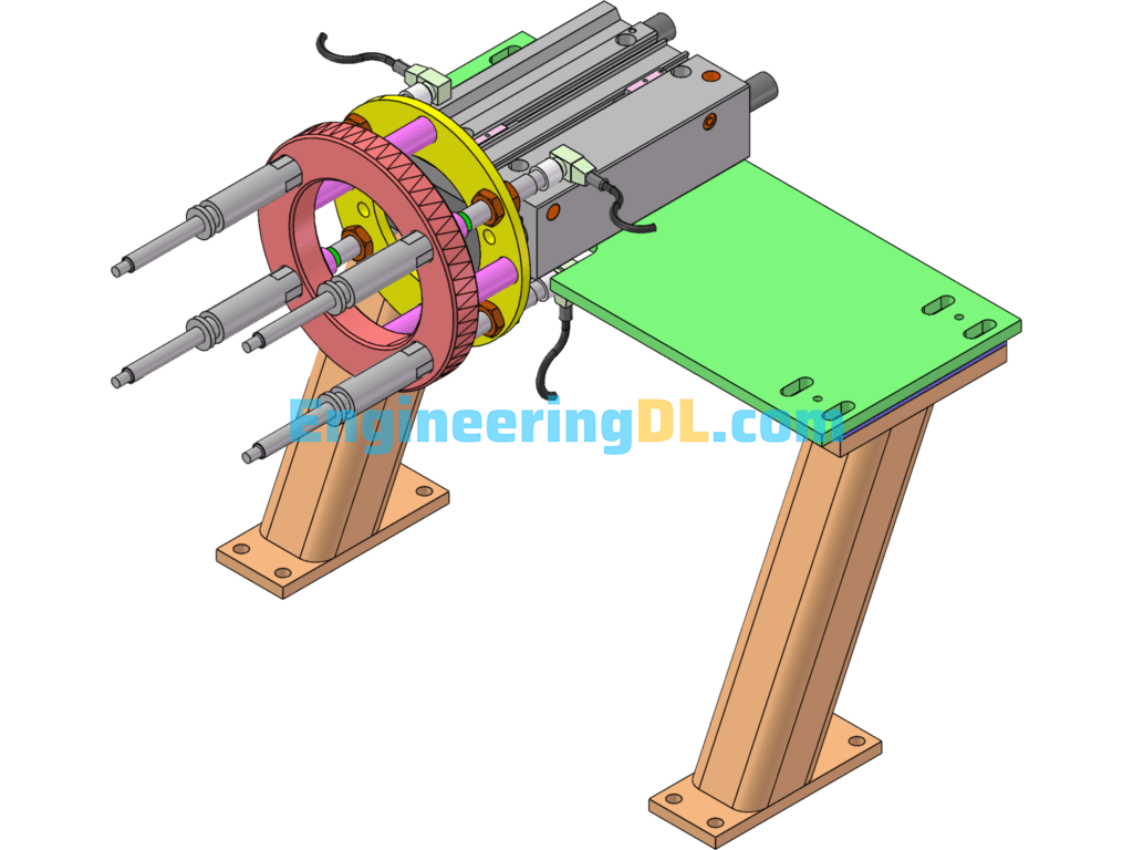 Automatic Loading And Testing Equipment SolidWorks Free Download
