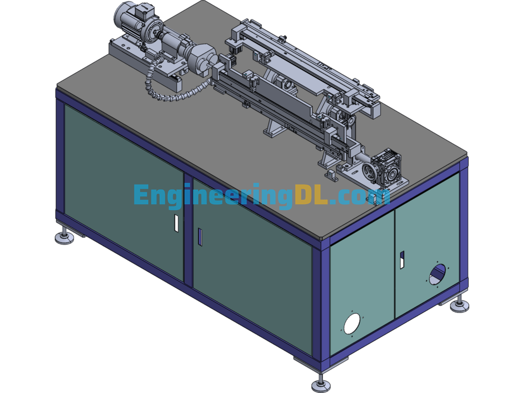 Automatic Chamfering Machine SolidWorks Free Download