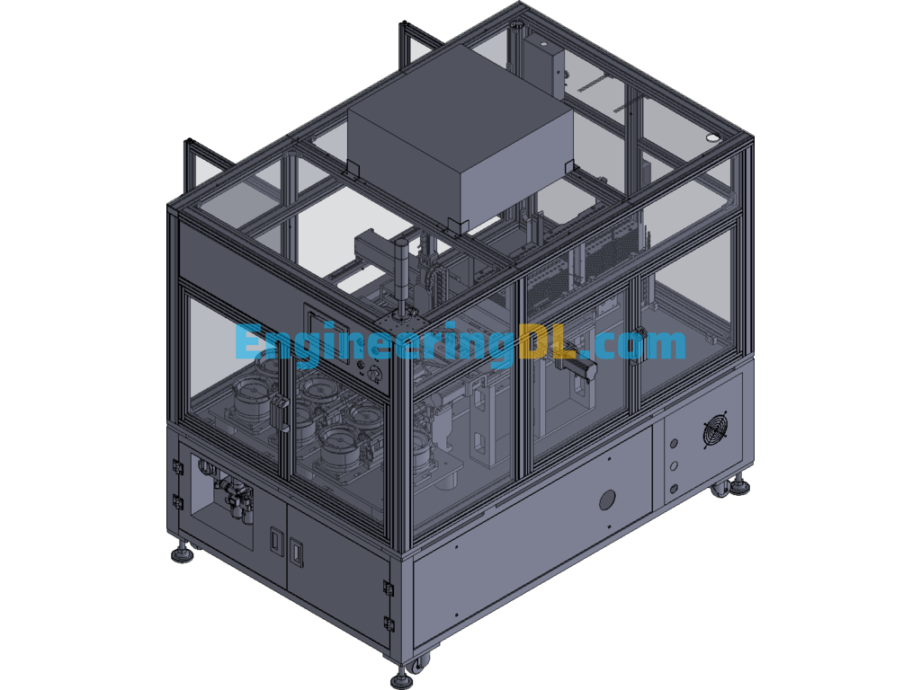 Automatic Shrapnel Pendulum Machine 3D Exported Free Download