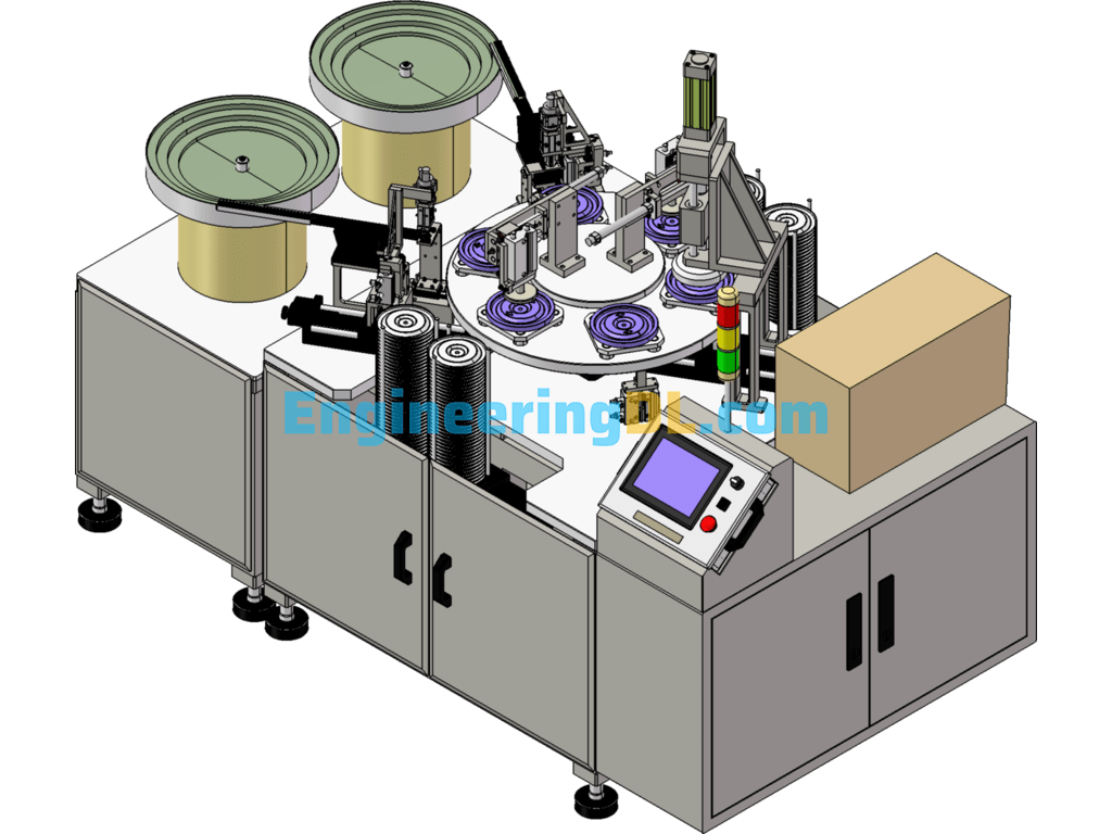 Automatic Resistance Welding Machine SolidWorks Free Download