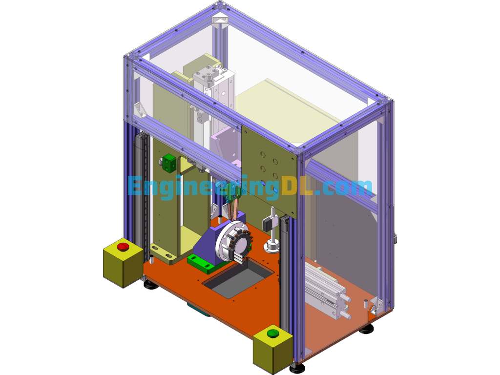 Automatic Deburring Equipment SolidWorks Free Download