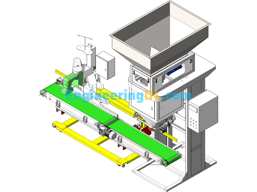 Automatic Quantitative Packaging Scale SolidWorks Free Download