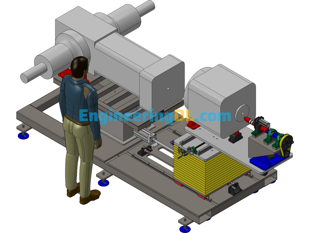 Automatic Docking Table Engine Docking Table 3D Exported Free Download