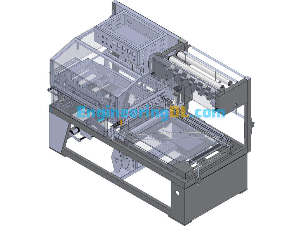 Automatic Sealing And Packing Machine L-Type Cutting And Sealing Machine SolidWorks Free Download